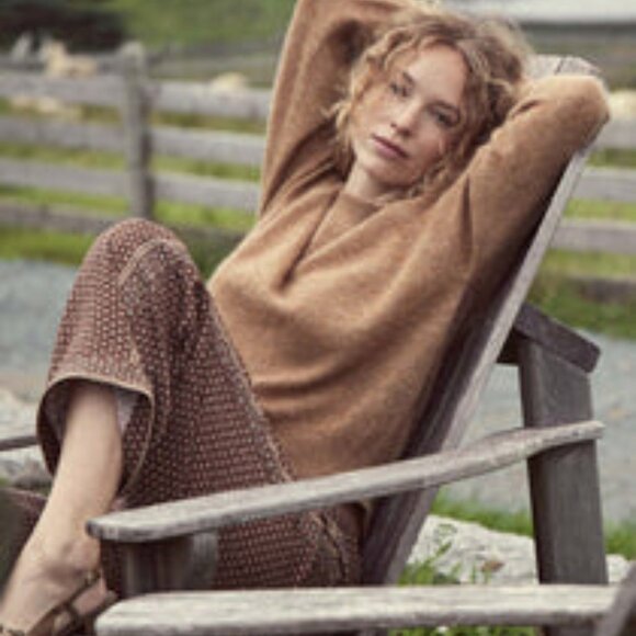 DOEN Marsena Sweater, Hazelnut, xs - Picture 1 of 5